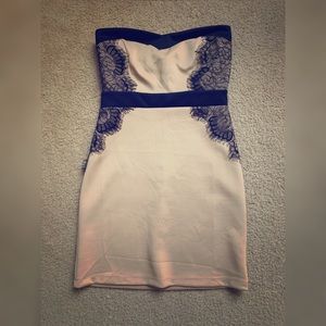Strapless dress